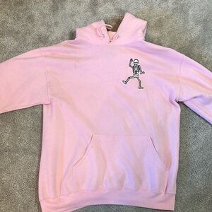Pink Skeleton hoodie